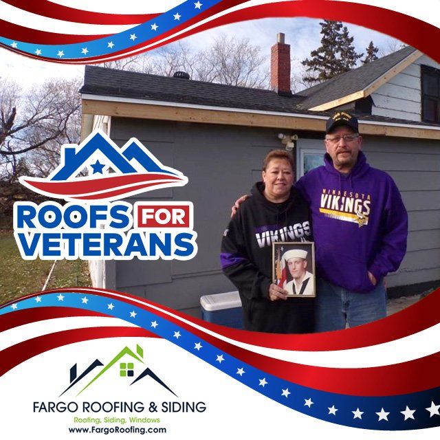Our 2020 recipient and the inspiration for Roofs for Veterans
Chad & Cindy Koskela